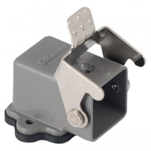 7803.6204.0 |  Custodia  90°  da incasso  in metallo ingresso verticale.
