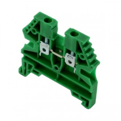 ER2.5GREEN/100| Morsetto a vite 2,5 mm², 600 V, 20A, Verde.
Scatola da 100 pcs