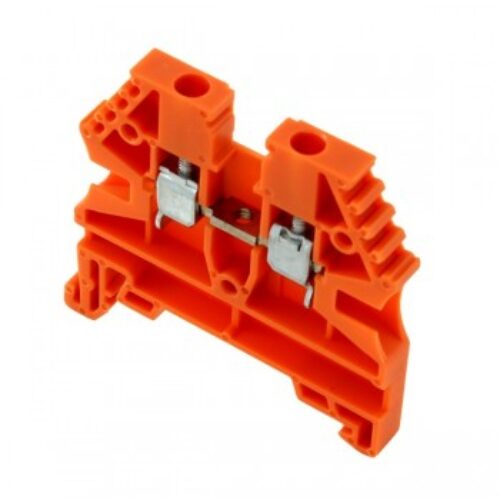ER2.5ORANGE/100 | Morsetto a vite 2,5 mm², 600 V, 20A,  arancione.
Scatola da 100 pcs