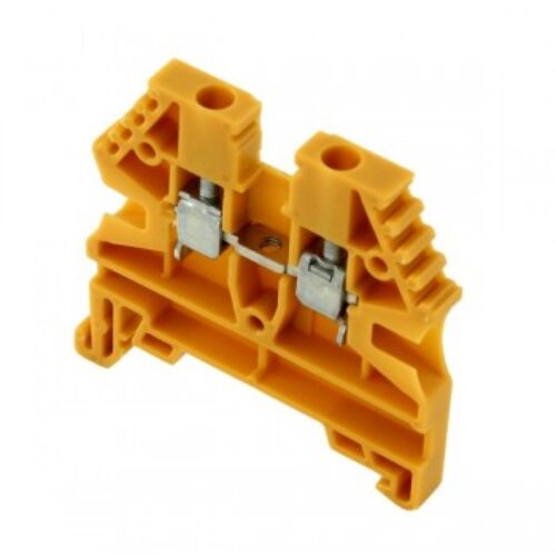 ER2.5YELLOW/100 | Morsetto a vite 2,5 mm², 600 V, 20A, giallo.
Scatola da 100 pcs