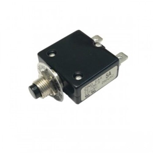 F700H05 | Interruttori/ Disgiuntori termici ripristinabili  5A 250Vac 50Vdc Fissaggio a pannello M11x p 1.0