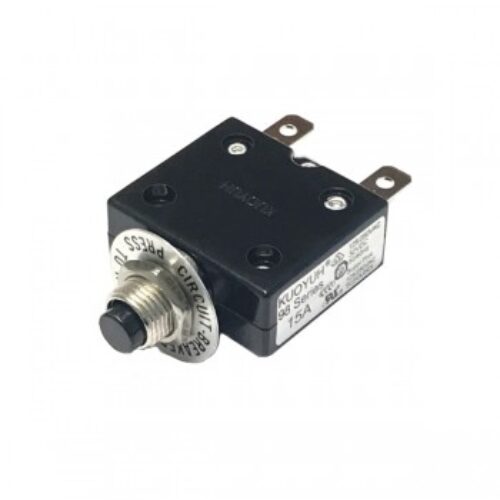 F700H15 | Interruttori/ Disgiuntori termici ripristinabili   15A 250VAC 50VDC Fissaggio a pannello M11x p 1.0.