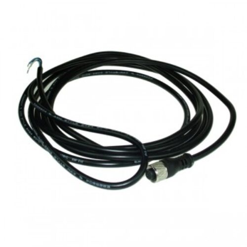 M12F0240205000 | Cavo sensore completo di conn. M12 femmina 4 poli diritto,  PVC / PVC  0,34 mm. 5mtl ,CEI2022 II.