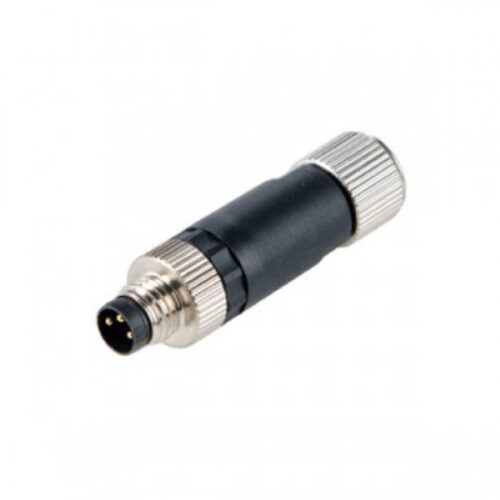 M8MD3P7 | Connettore M8 a cablare, ghiera girevole, versione maschio diritto, 3Poli, PG7, a vite.