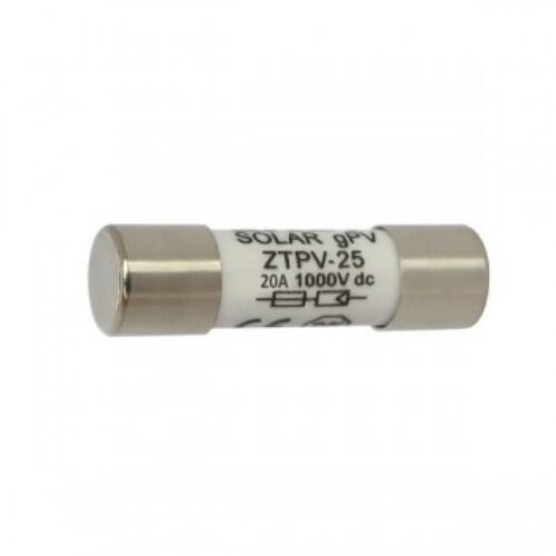 ZTPV-25-20A | Fusibile  10X38 gPV 1000Vdc 20A.