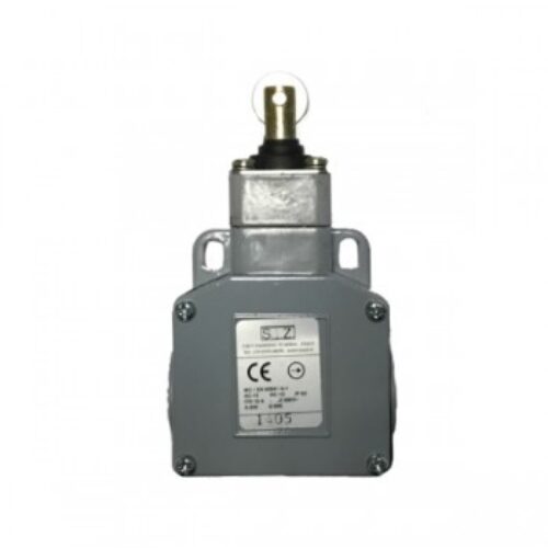 1405| Finecorsa in metallo pistone con rotella Contatto 1NO+1NC , PG13,5. IP65.