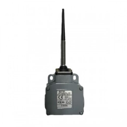 1406| Finecorsa in metallo asta flessibile con puntale Contatto 1NO+1NC , PG13,5. IP65.