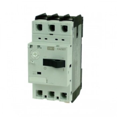 C4/32T-2,5 | Interruttore magnetico termico trifase regolazione 1,6-2,5A  32,5A