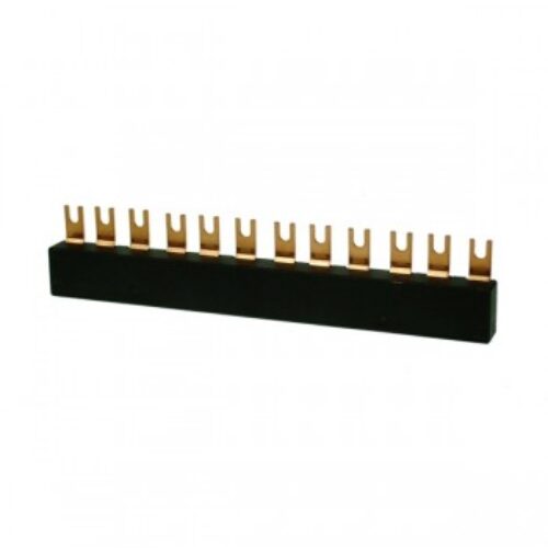 C432S4 | Barra a  Forcella distibuzione  63A – 4 Vie IP10, da utilizzare con salvamotori serie C4 / 32 …