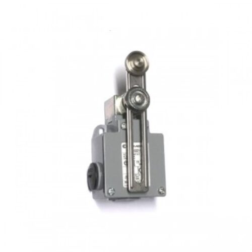 CM1M52Z11 | Finecorsa in alluminio  Leva regolabile con rotella in inox (ø 22mm) , Contatti a scatto (1NO + 1NC) doppio isolamento e apertura positiva, PG13,5, IP65.