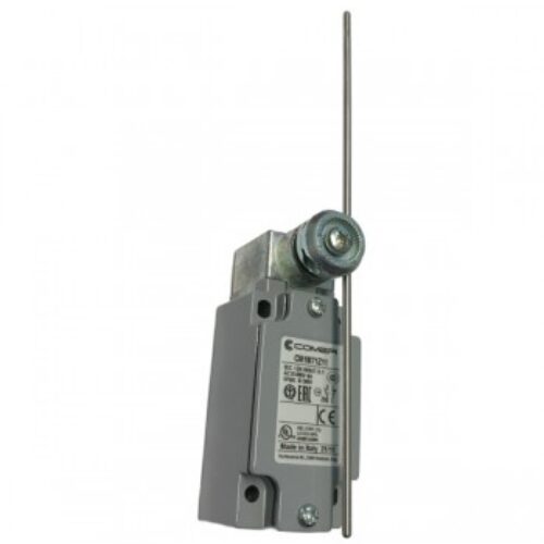 CM1M71Z11 | Finecorsa in alluminio   con Asta in acciaio inox 3mm , Contatti a scatto (1NO + 1NC) doppio isolamento e apertura positiva, PG13,5, IP66.
