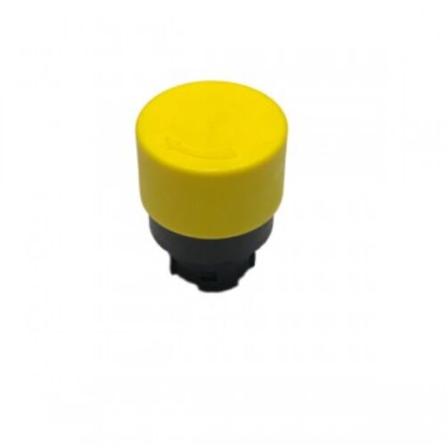 ECX 3168 |  Pulsante a fungo d.33mm sgancio a rotazione giallo.