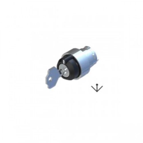 ECX1440 | Selettore a chiave – Nero – IP65, 3 posizioni con ritorno da SX e DX ed estrazione chiave al centro
( nr.2 chiavi standard incluse )