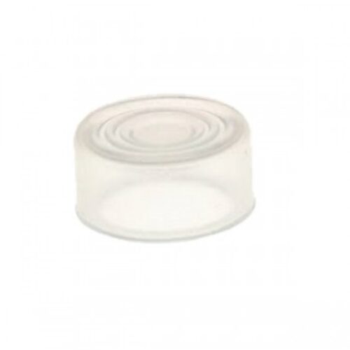 ECX1705 | Cappuccio  protezione pulsanti  D. 22  filo ghiera-silicone  neuttro trasparente.