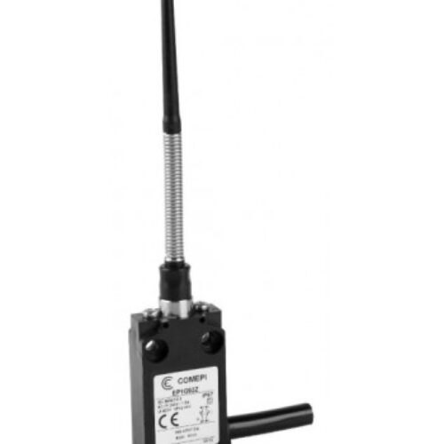 EP1G92ZU | Finecorsa-attuatore in nylon con molla inox multidirezione. tecnopolimero, 1NO/+1NC con uscita cavo 90° lc= 1mtl.