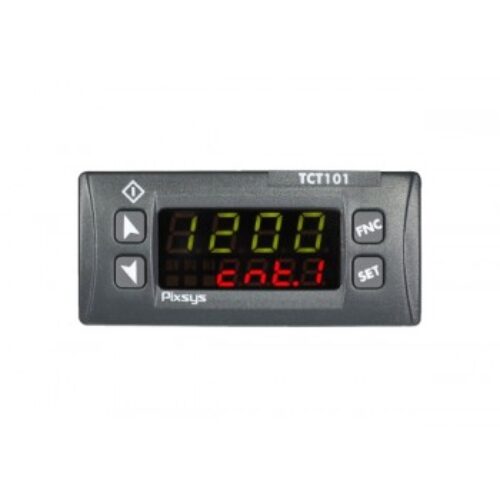 TCT101-3ABC |  Tachimetro 32×74,  4+4 Digit 3 DI-2 RL- Alim. 24..230V AC/DC ±15% 50/60 Hz.