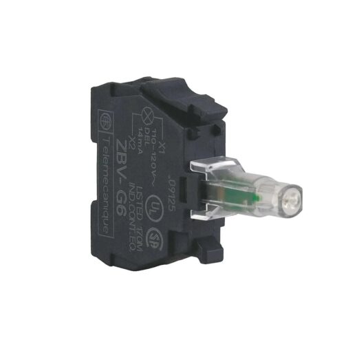 ZBV-G6 Telemecanique Light Block 120Vac Blue