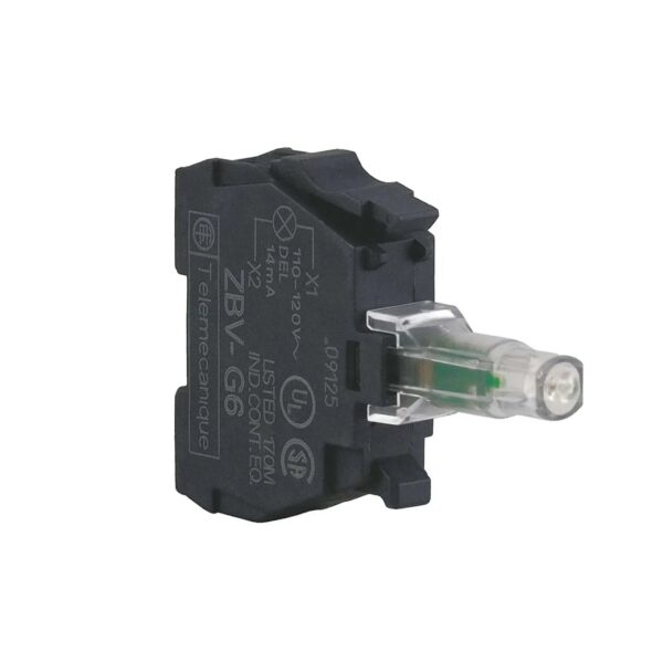 ZBV-G6 Telemecanique Light Block 120Vac Blue